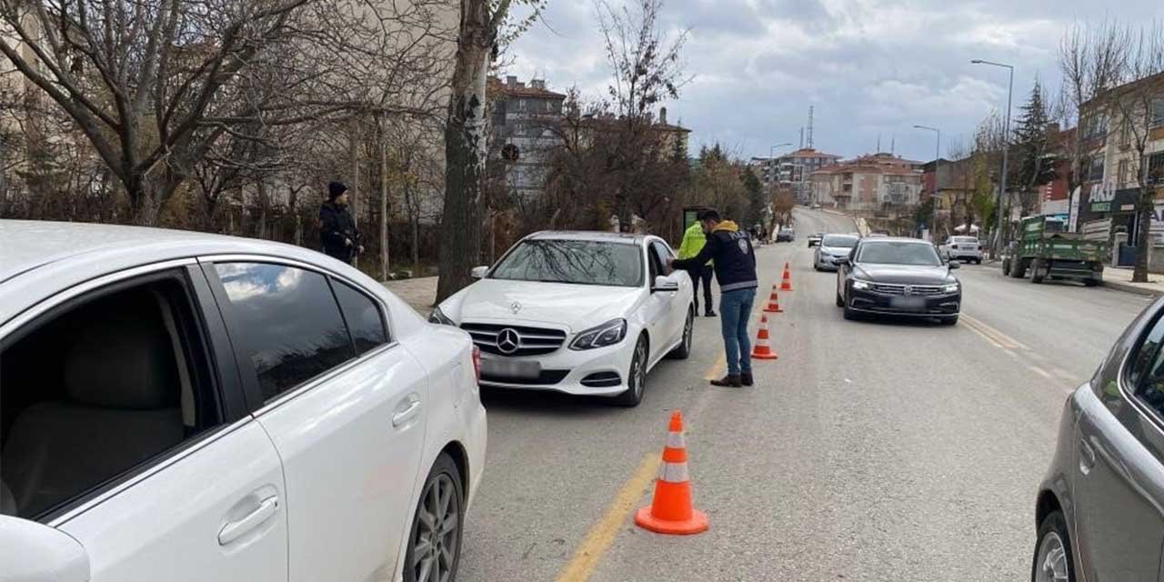 Çorum polisinden ’şok’ denetim