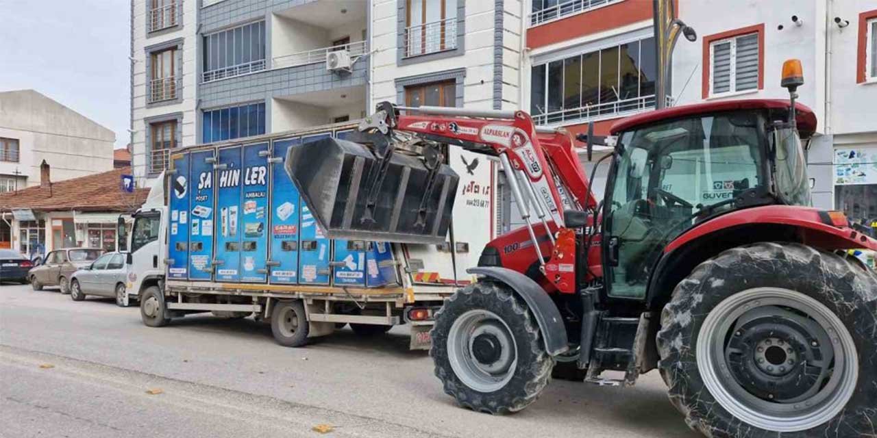 Çorum’da bir acayip trafik kazası