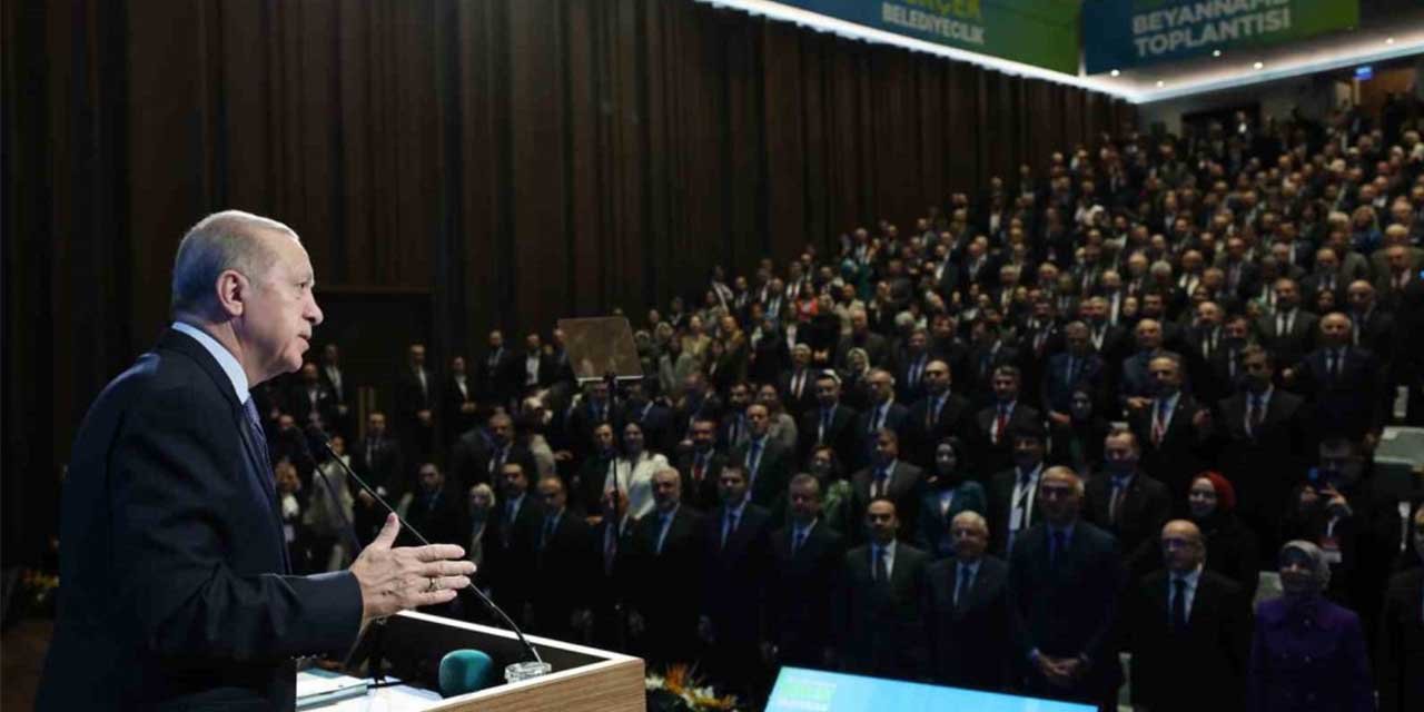 Cumhurbaşkanı Erdoğan, AK Parti’nin 31 Mart 2024 Mahalli İdareler Seçim Beyannamesini açıkladı