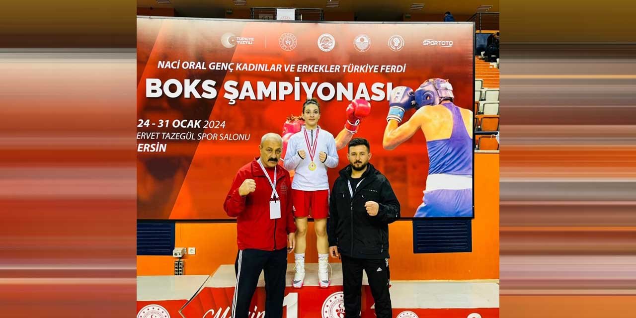 Kırıkkaleli Yağmur Türkiye Boks Şampiyonu!