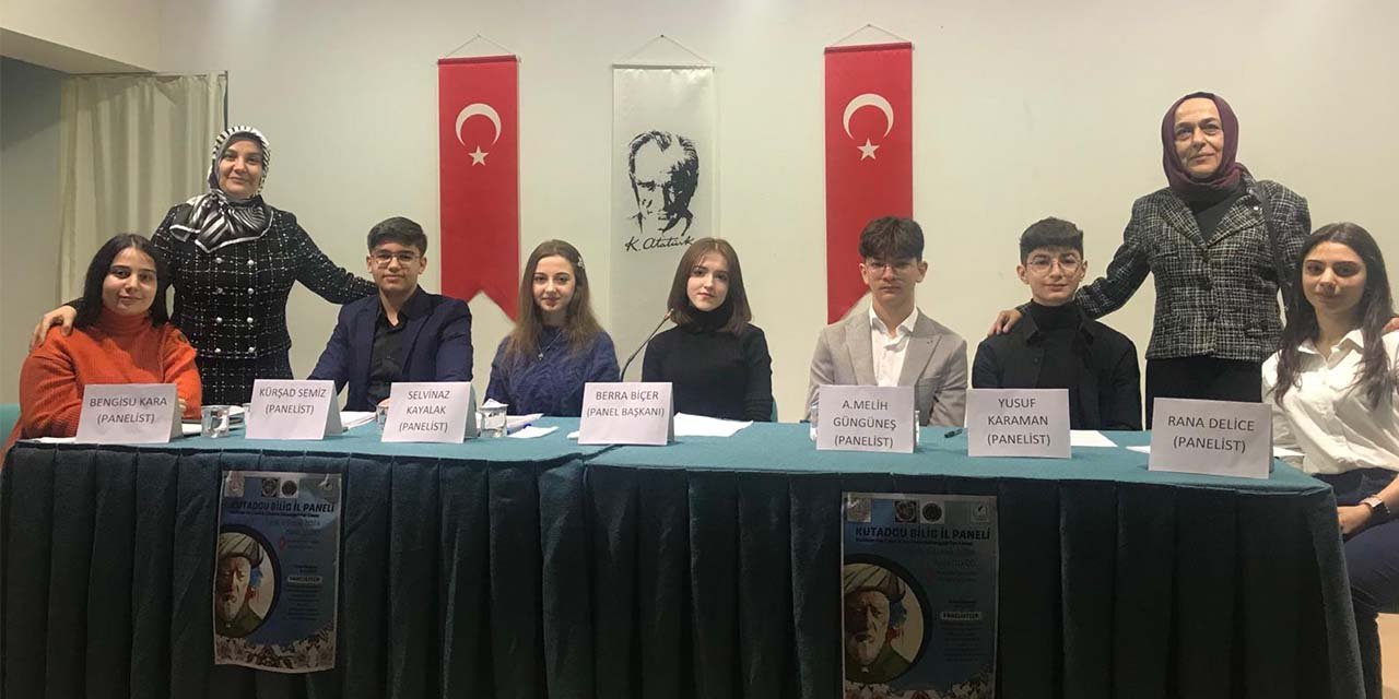 Kırıkkale’de Fen Liseliler Kutadgu Bilig'i anlattı