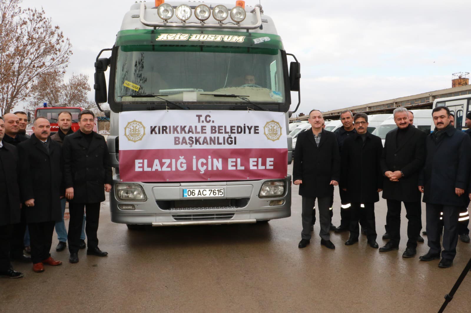 Kırıkkale Belediyesi'nden Elazığ'a yardım eli
