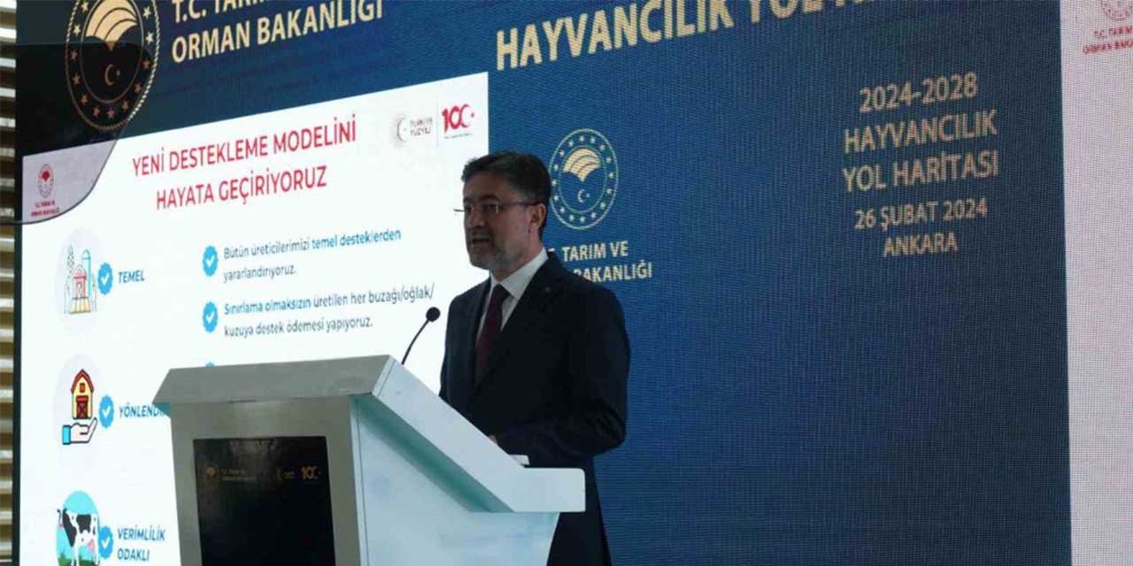 Bakan Yumaklı, Türkiye’nin 2024-2028 hayvancılık yol haritasını paylaştı