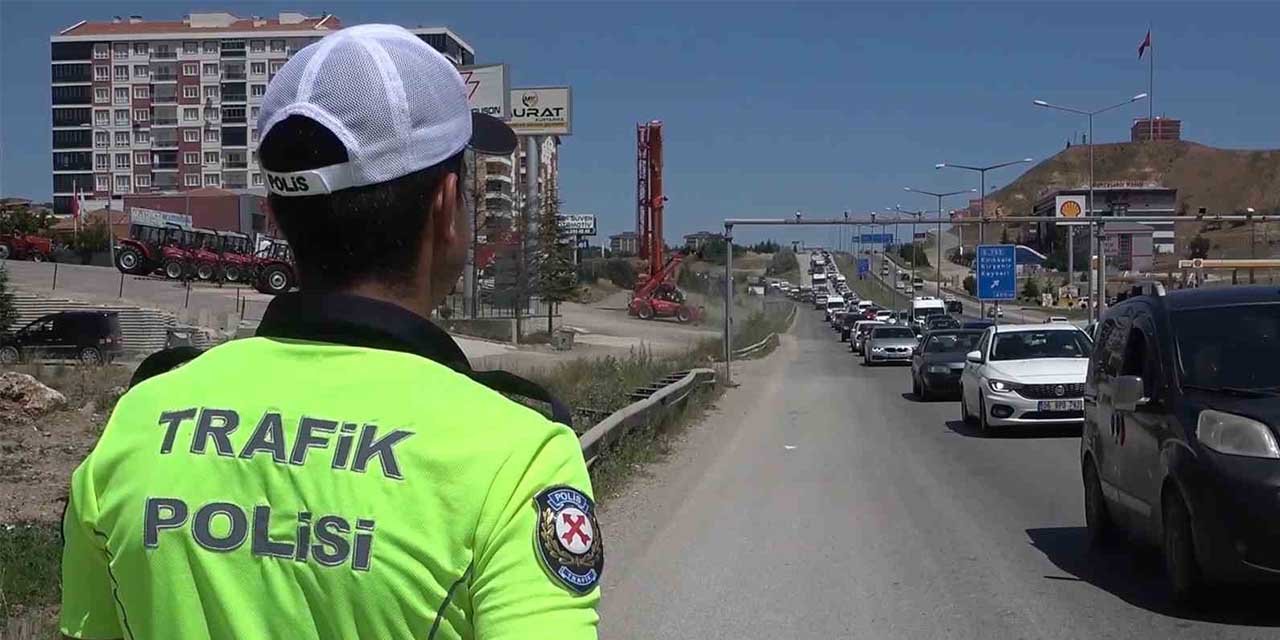 Kırıkkale’de 125 araç trafikten men edildi
