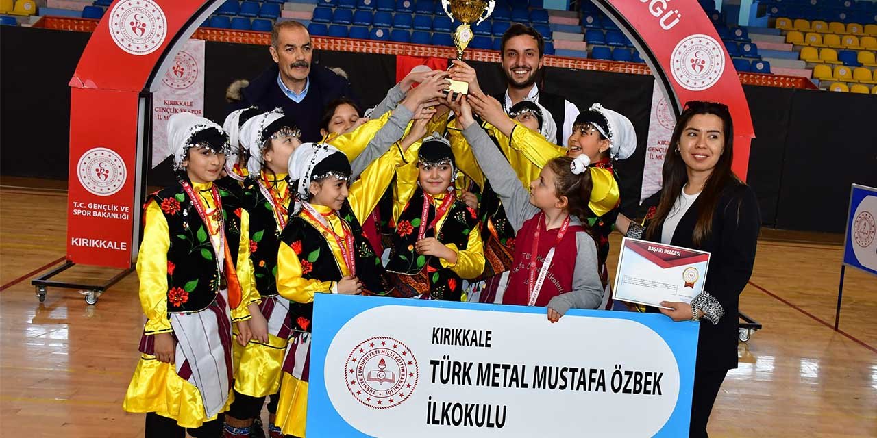 Kırıkkale halk oyunları yarışması sona erdi