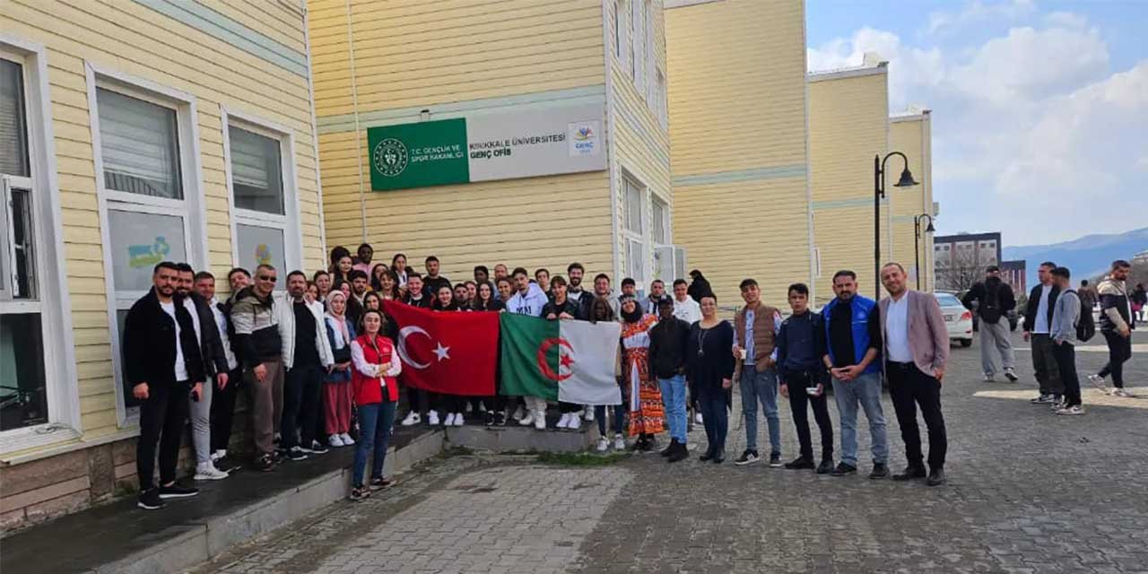 Cezayirli öğrenciler Kırıkkale kültürünü öğrendi