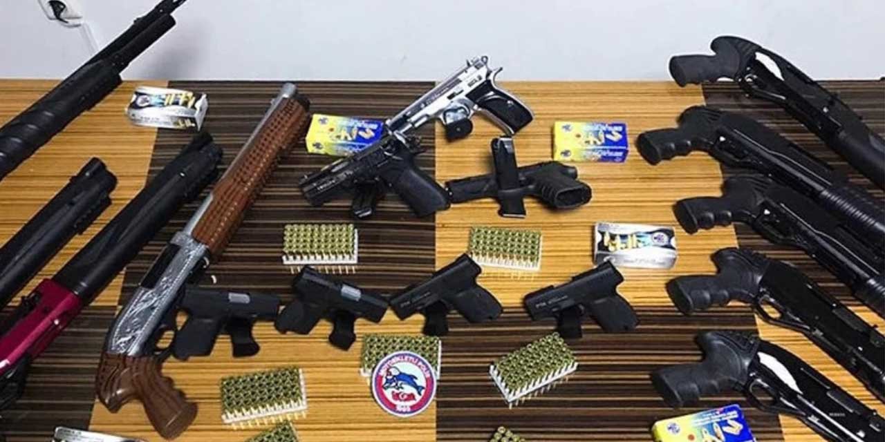 Kırıkkale’de silah kaçakçılarına Mercek-13 operasyonu
