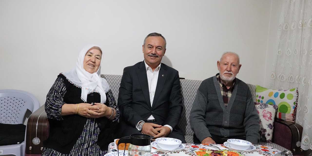 Harun Ulusoy’dan şehit ailesiyle manevi iftar