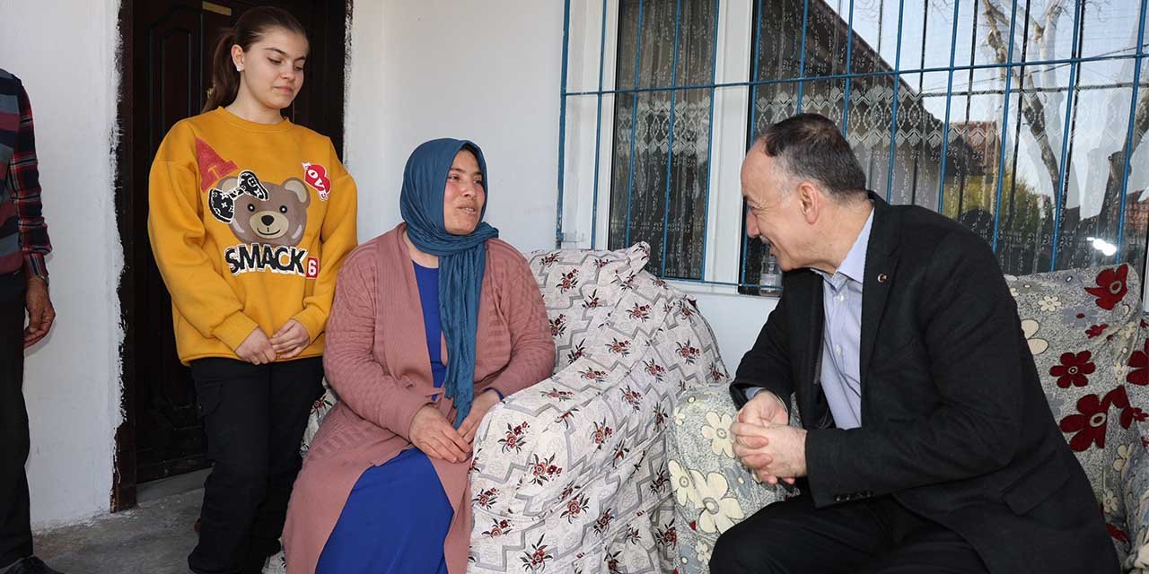 Mehmet Saygılı’dan çat kapı ev ziyareti