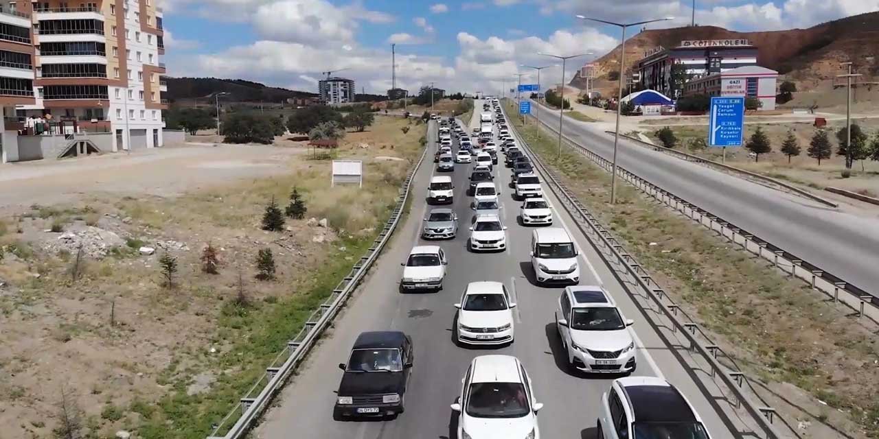 Kırıkkale’de trafiğe kayıtlı araç sayısı açıklandı