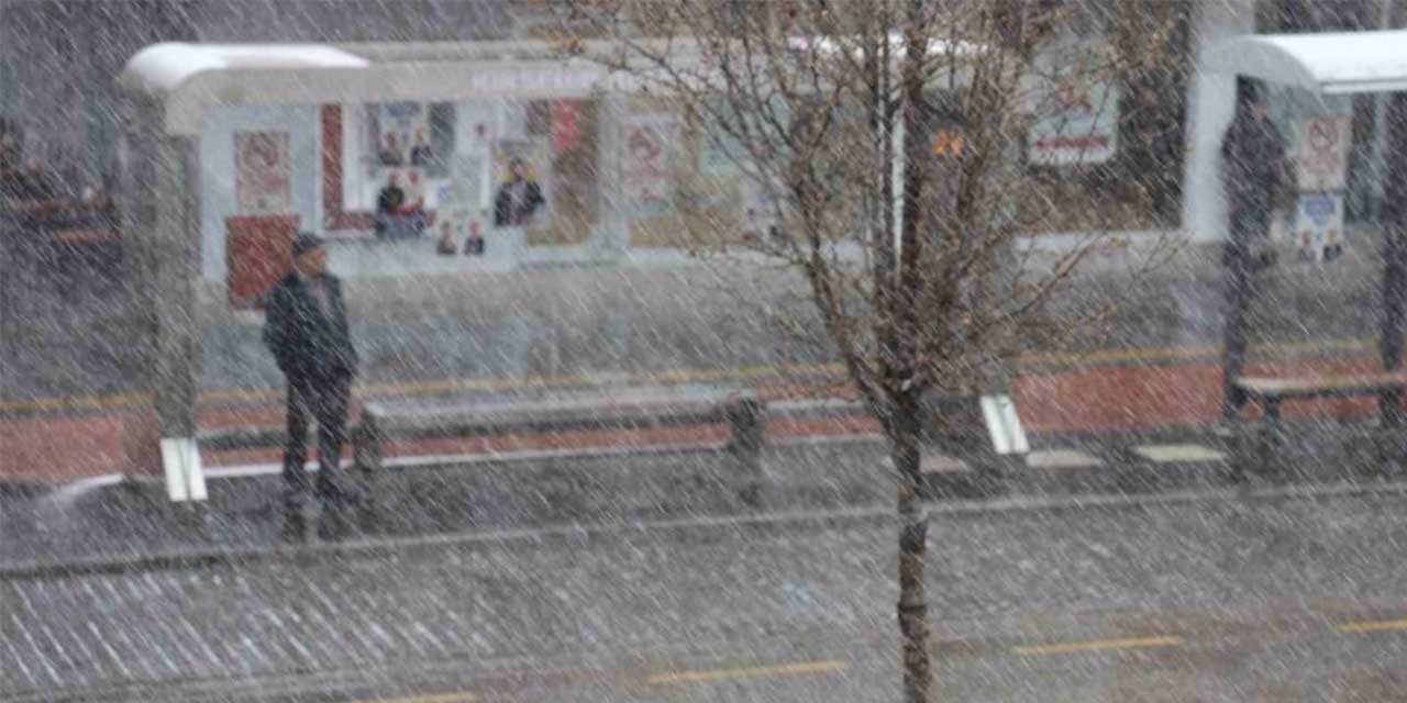 Kırşehir’de kar yağışı etkili oldu