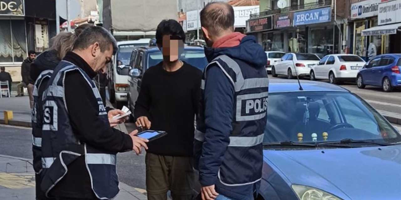 Kırıkkale’de kaçak göçmen yakalandı