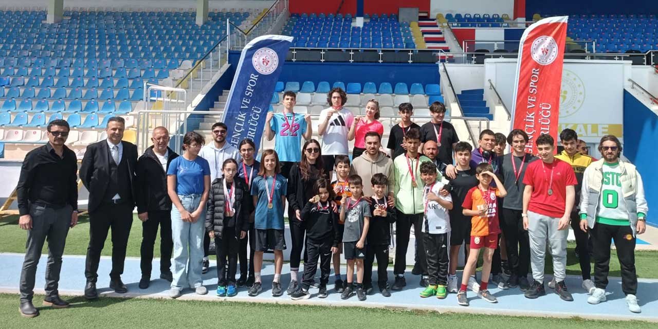 Kırıkkale’de minikler şampiyonluk için yarıştı
