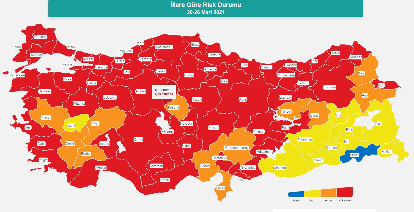 Vaka artışı hafta sonu yasağını geri getirdi