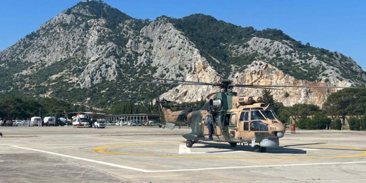 MSB: “Hava Kuvvetlerimize ait bir helikopter ile tahliye görevi gerçekleştirildi”