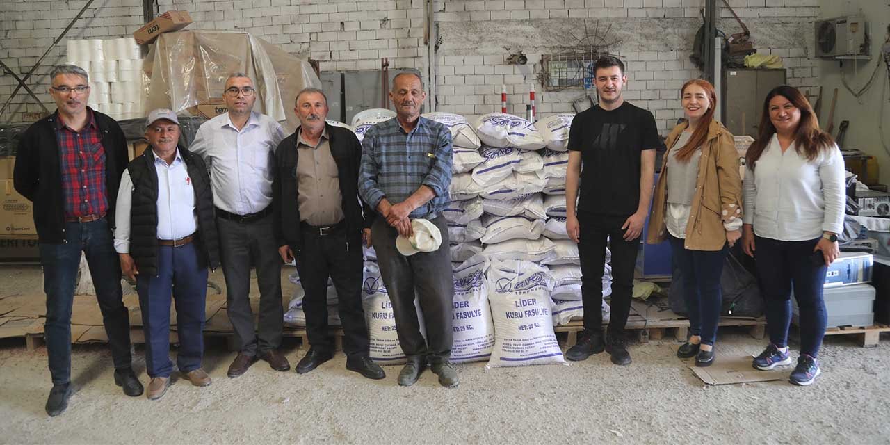 Kırıkkale’de çiftçilere tohum desteği
