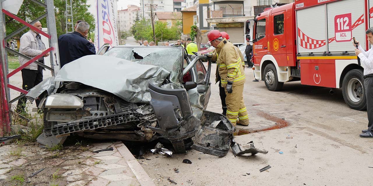 Kırıkkale’de kahreden kazada 1 kişi öldü!