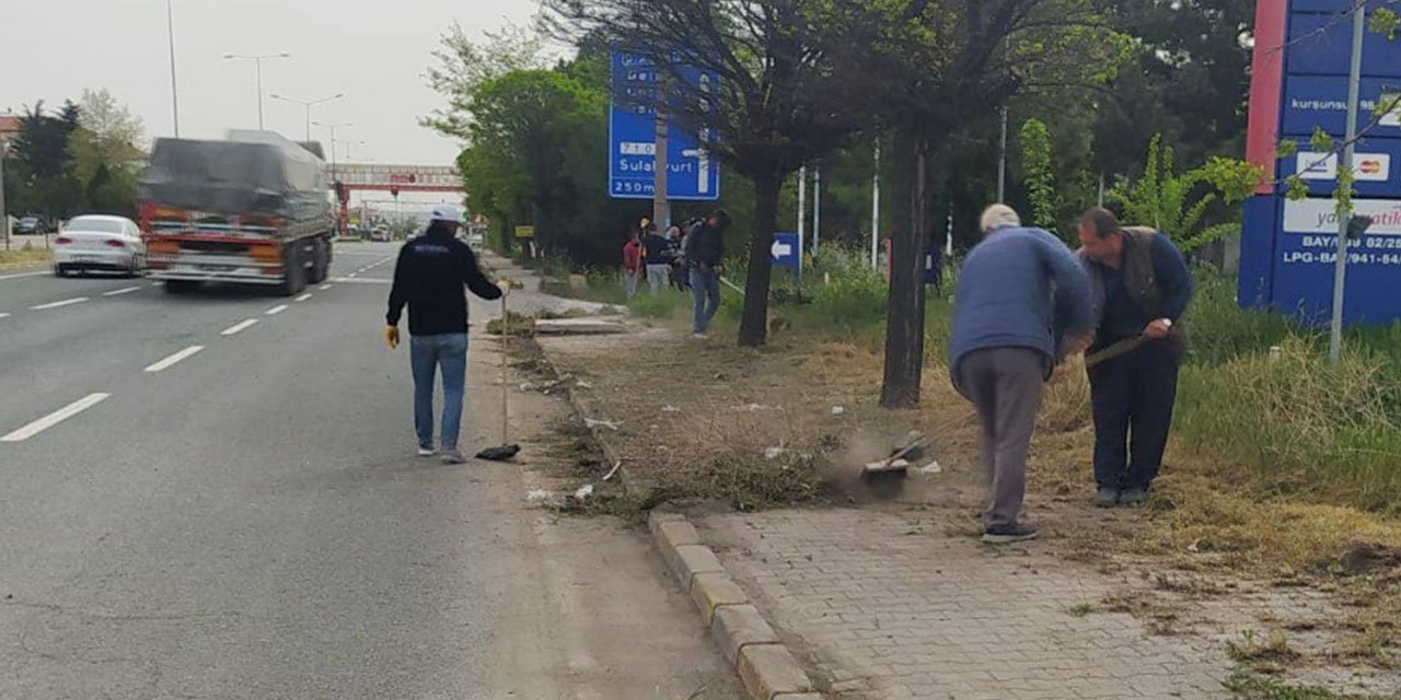Balışeyh’in Cadde ve sokakları temizleniyor