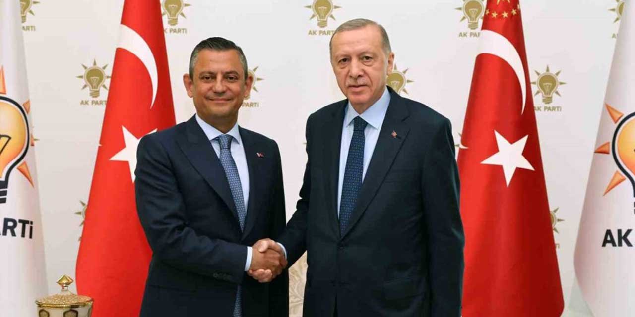 Cumhurbaşkanı Erdoğan, Özel’i kabul etti