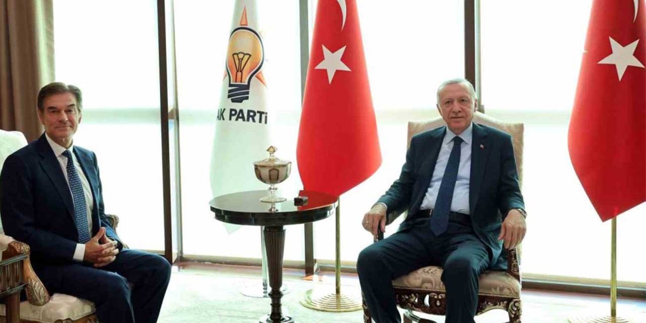 Cumhurbaşkanı Erdoğan, Prof. Dr. Öz’ü kabul etti