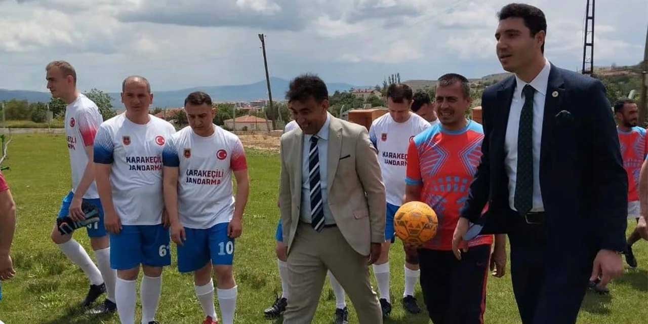 Karakeçili’de futbol heyecanı başladı