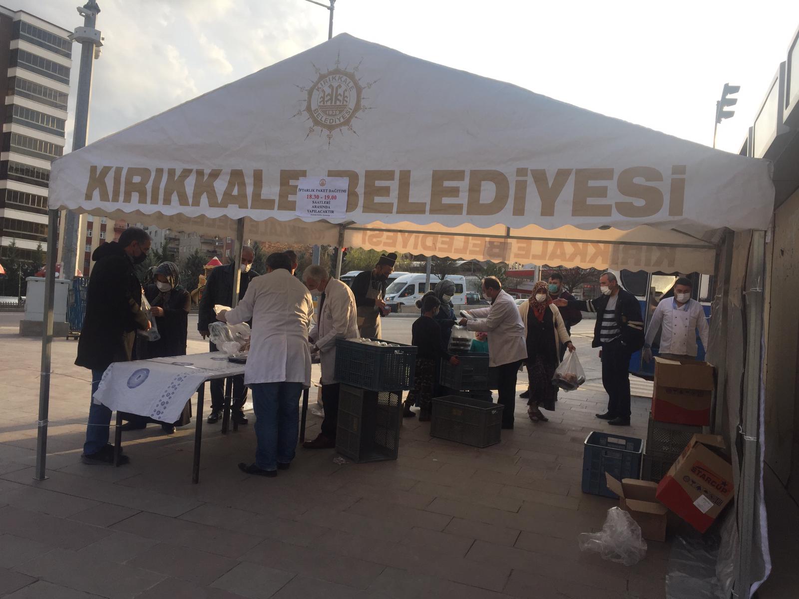 Kırıkkale'de iftar dayanışması