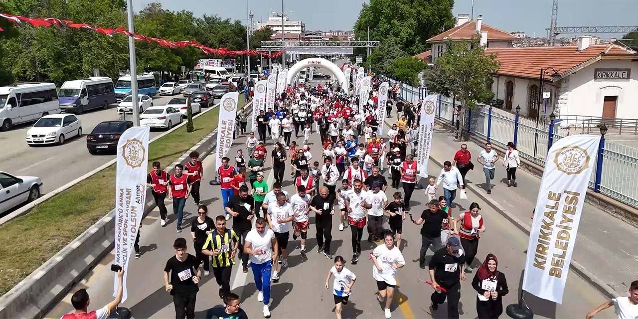 Kırıkkale'de "Halk Koşusu" yapıldı