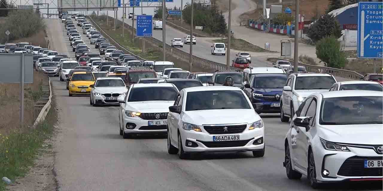 Kırıkkale’de trafiğe kayıtlı araç sayısı 76 bin oldu