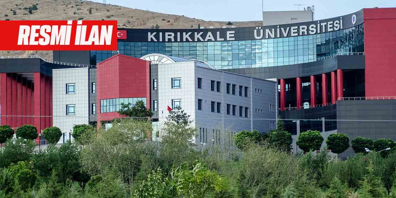 Kırıkkale Üniversitesi Resmi İlan