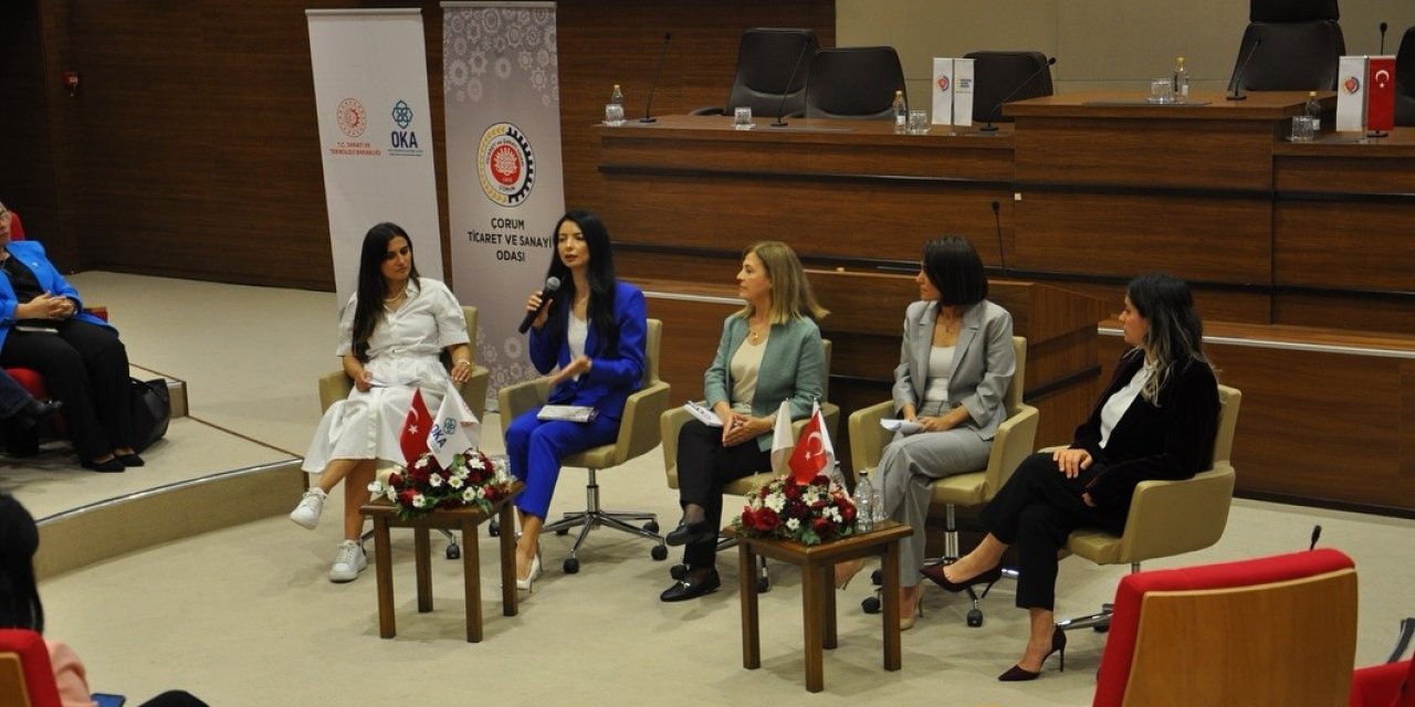 Çorum’da "Girişimci Kadınlardan İlham Veren Girişimcilik Söyleşisi"