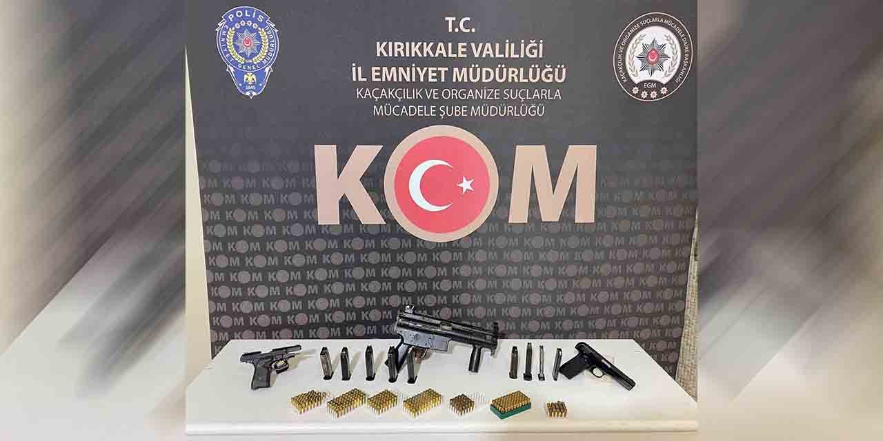 Kırıkkale’de operasyonlarda 20 şüpheli yakalandı