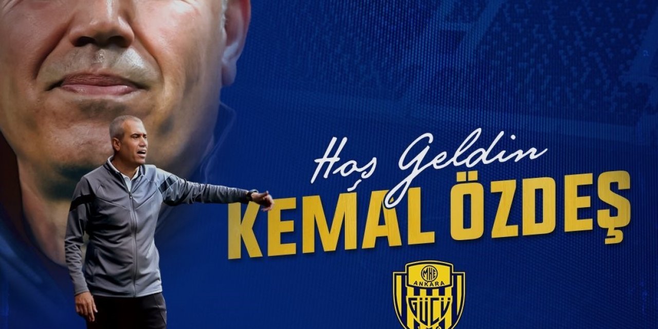 MKE Ankaragücü’nün yeni teknik direktörü Kemal Özdeş oldu