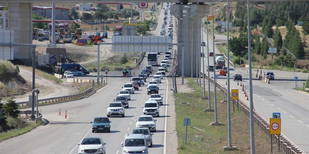 Kırıkkale’de 121 araç trafikten men edildi