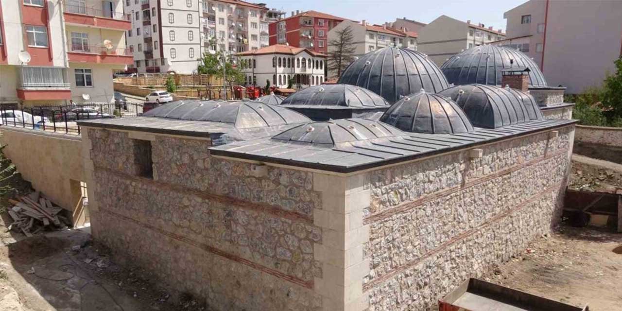 Yozgat’ta 2 asırlık tarihi hamamın restorasyonunda sona gelindi