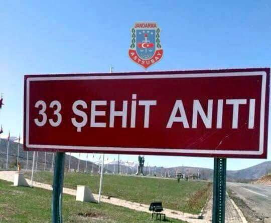 33 şehit, 33 yiğit