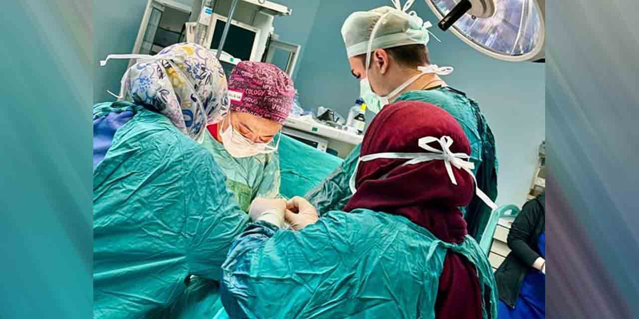 Kırıkkale’de bu ameliyat ilk kez yapıldı