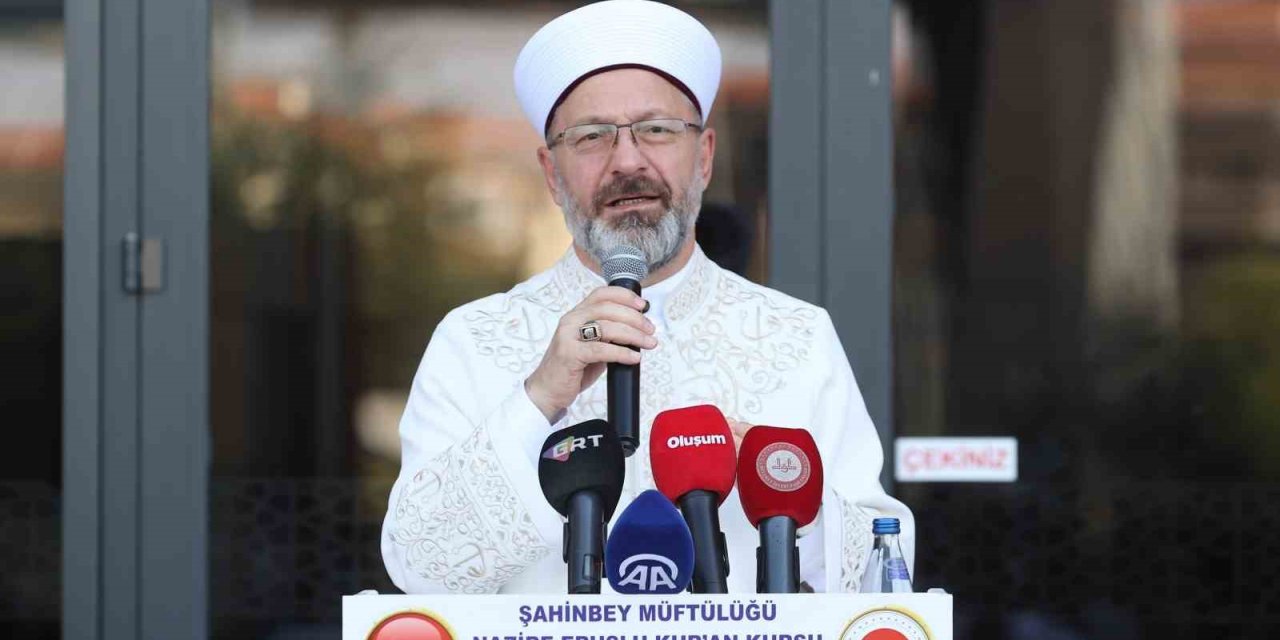 Diyanet İşleri Başkanı Erbaş: "Kur’an kurslarımıza devam eden çocuklarımızın sayısı 2 milyonu aştı"