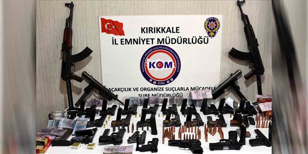 Kırıkkale’de silah kaçakçılığı operasyonu