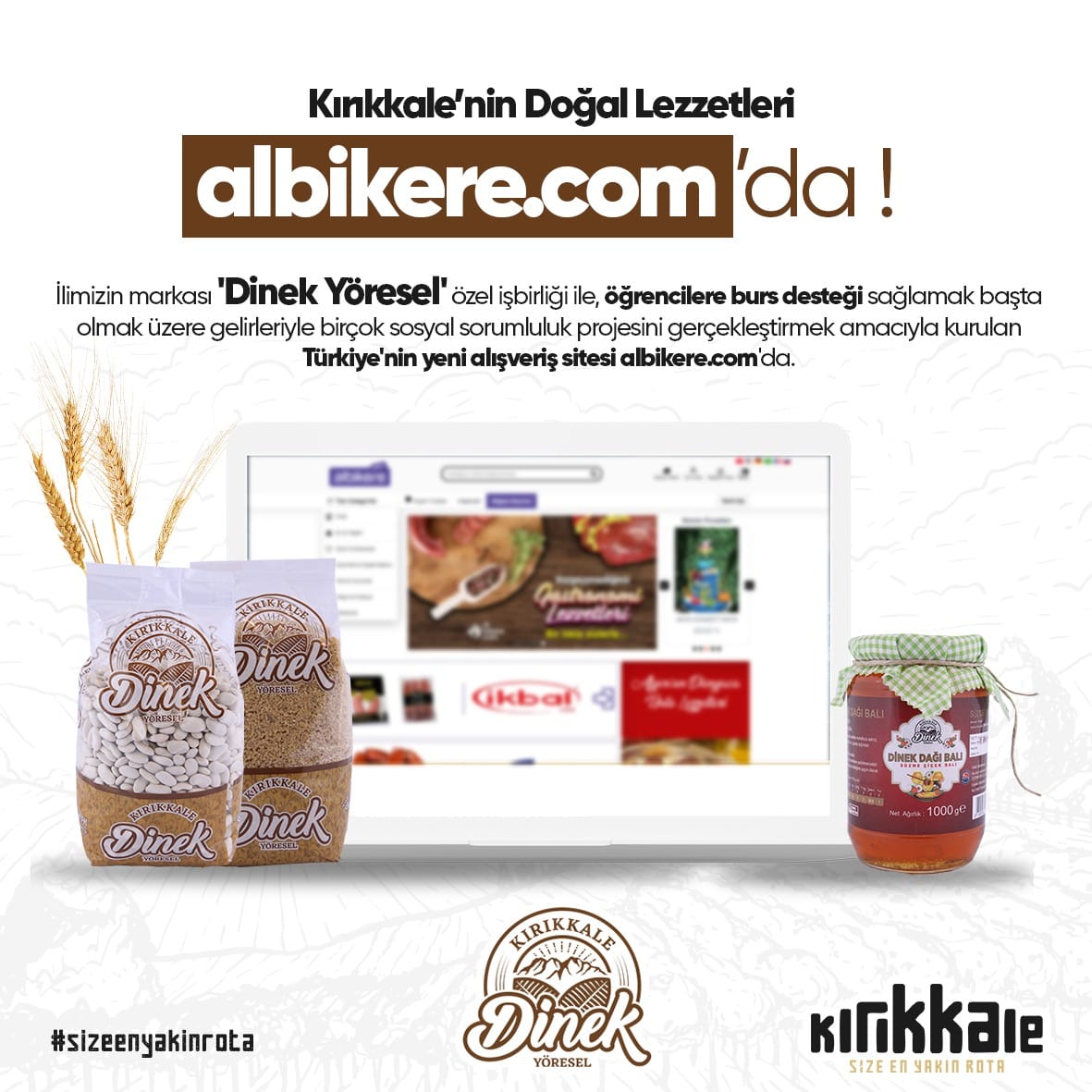 Dinek ürünleri albikere.com'da