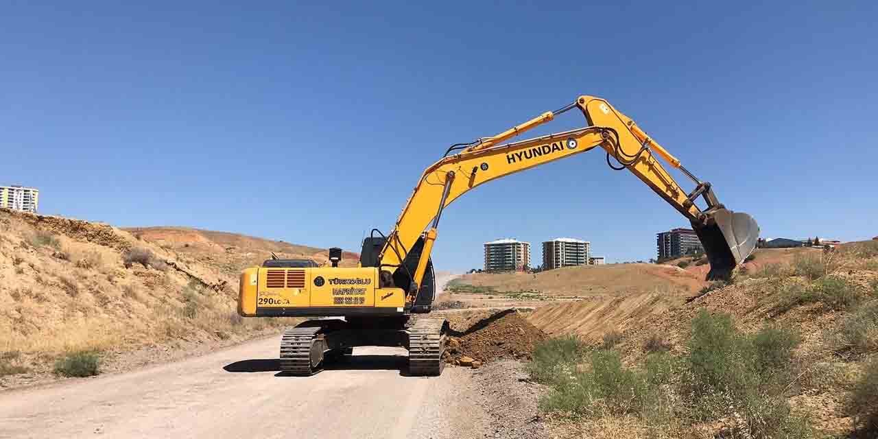 Yahşihan’da üç mahalleyi bağlayan yol yapılıyor