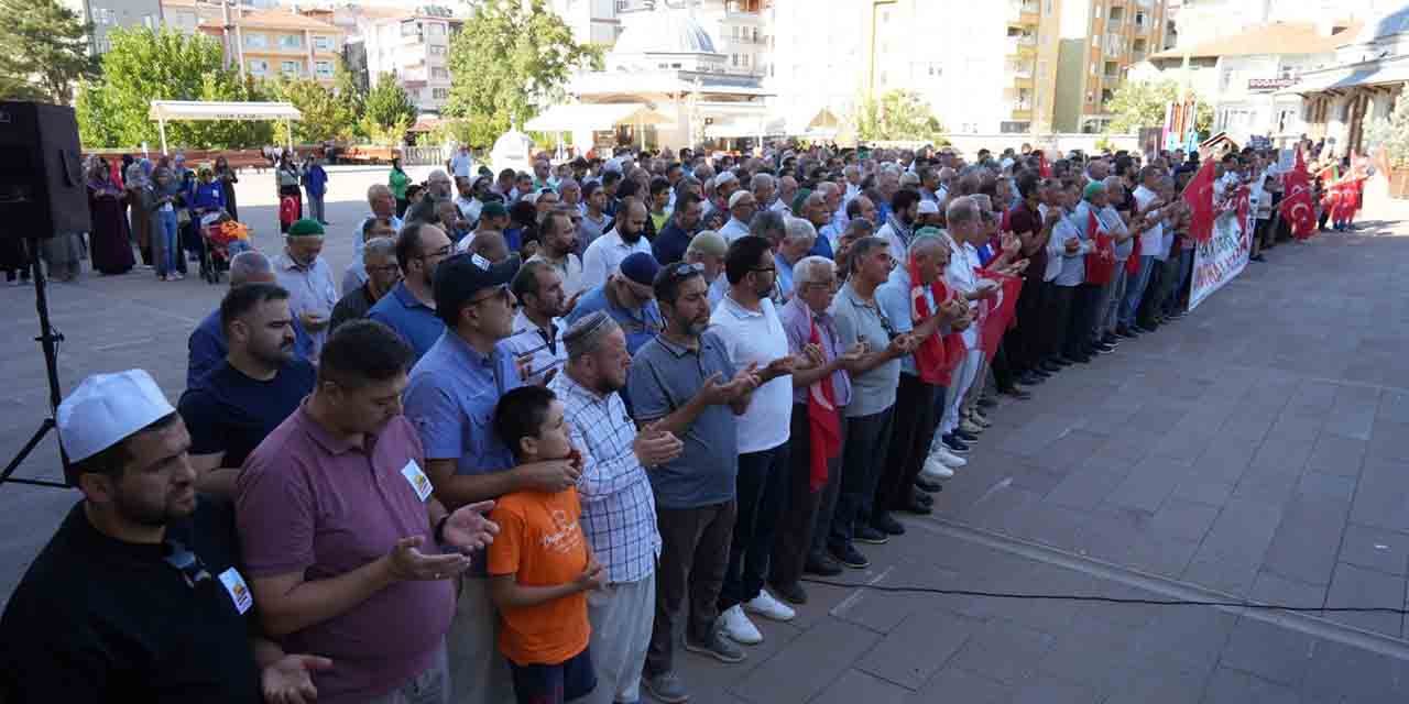 Kırıkkale'de Haniye için gıyabi cenaze namazı kılındı