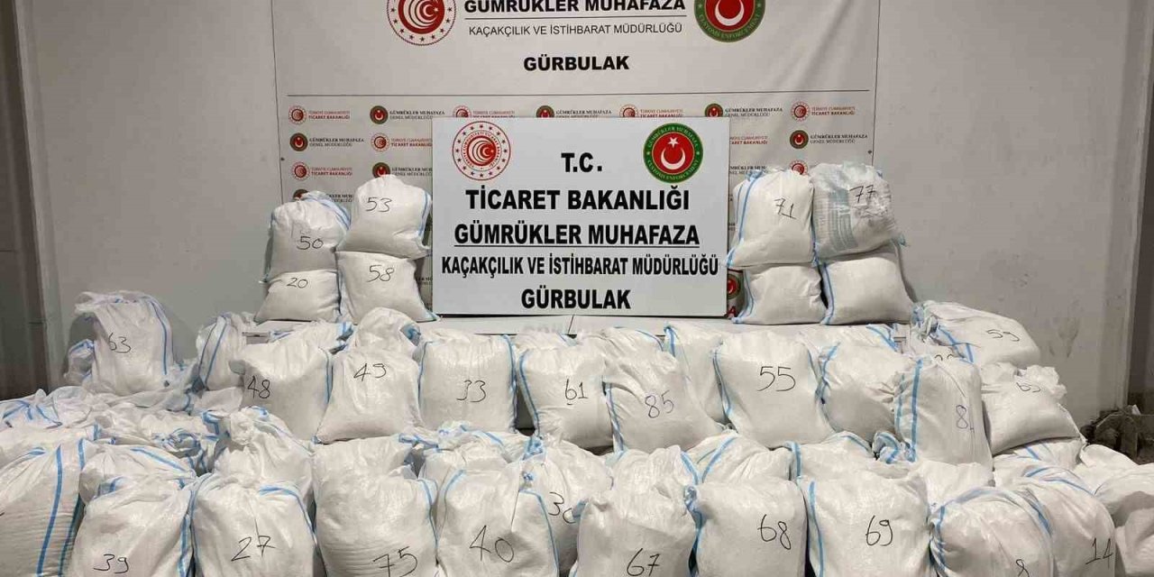 Gürbulak Gümrük Kapısı’nda 2.2 ton metanfetamin ele geçirildi