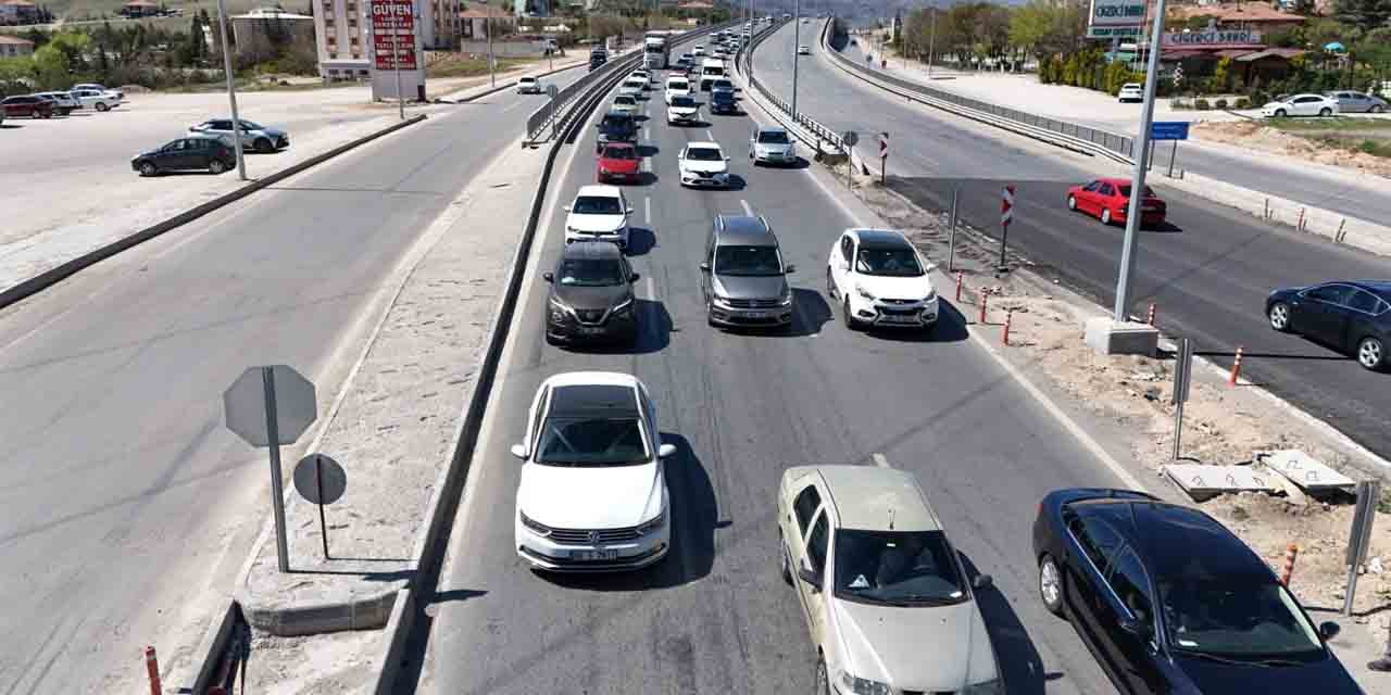 Kırıkkale’de 186 araç trafikten men edildi