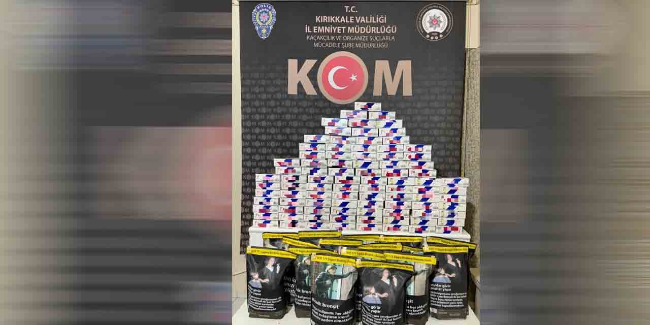 Kırıkkale’de makaron ele geçirildi