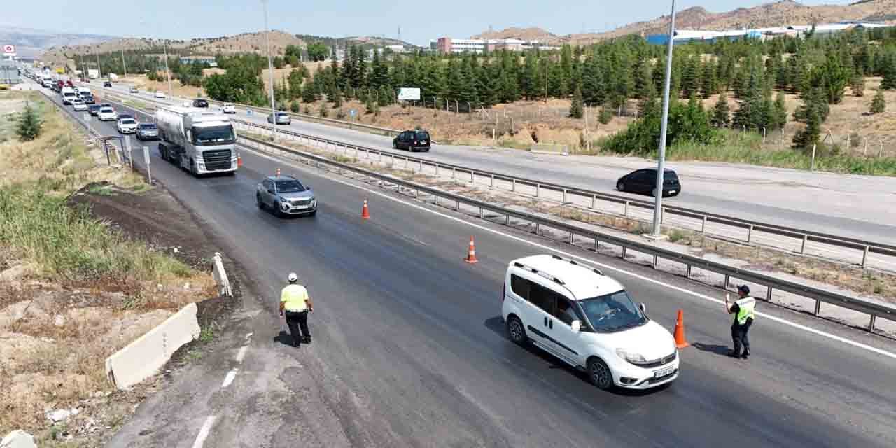 43 ilin geçiş güzergahında sıkı denetim