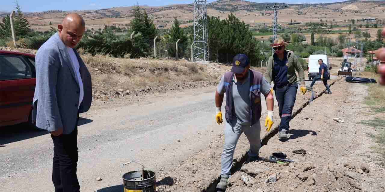 Aşağımahmutlar’ın sorunları çözülüyor