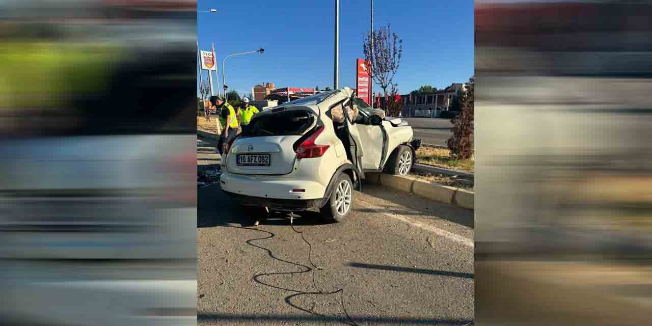 Jeep takla attı: 2 yaralı