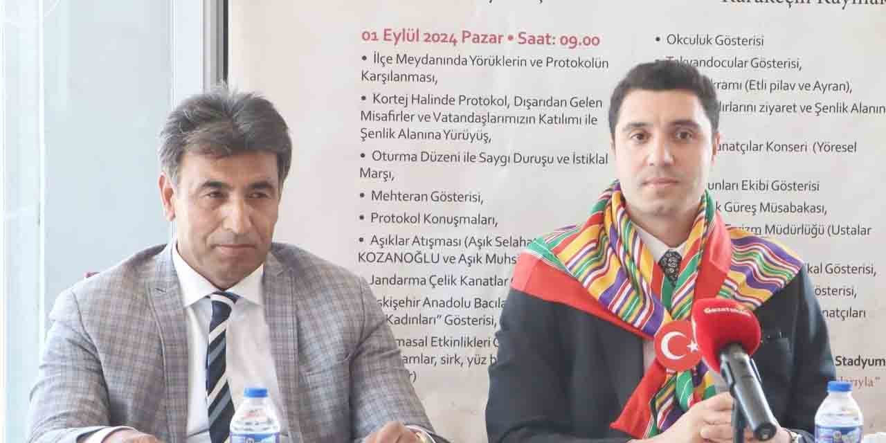 Ergin ve Özçelik’ten Karakeçili Şenliğine davet