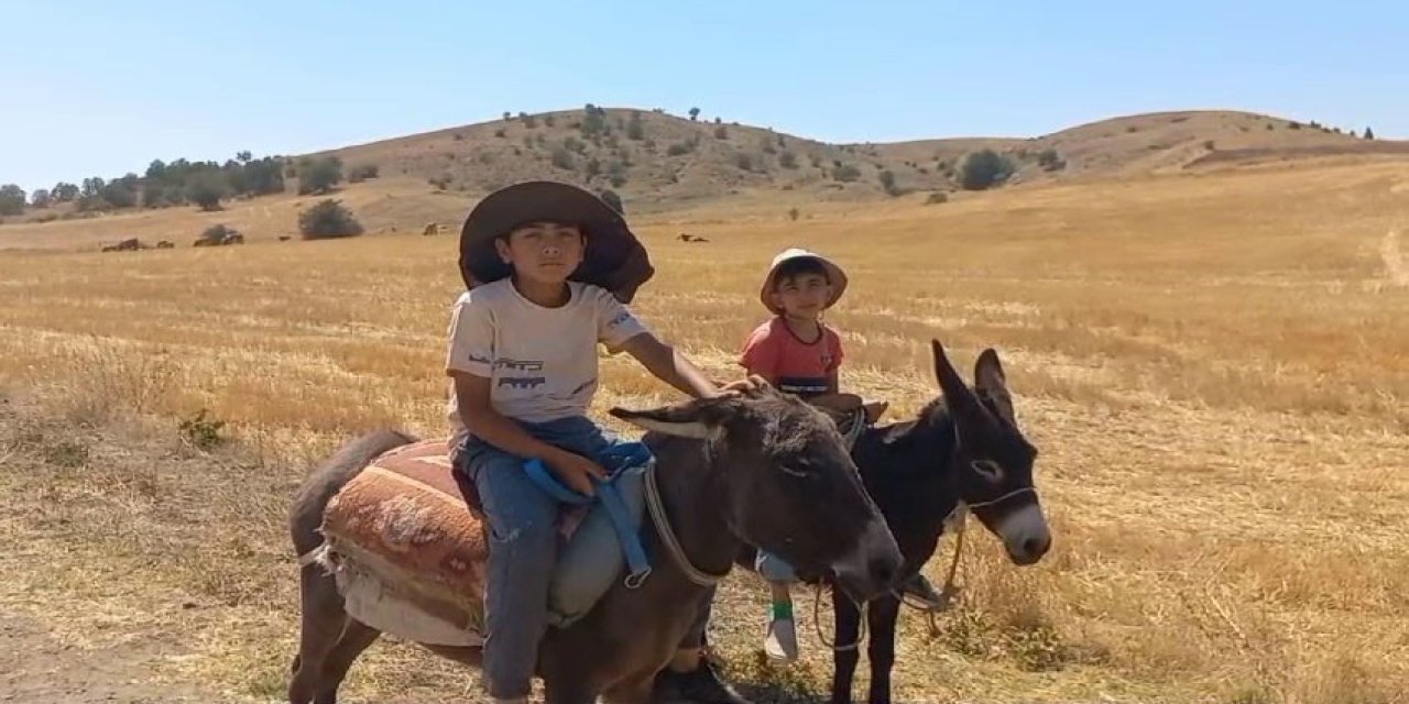 Bozkırın minik çobanları hayallerini açıkladı