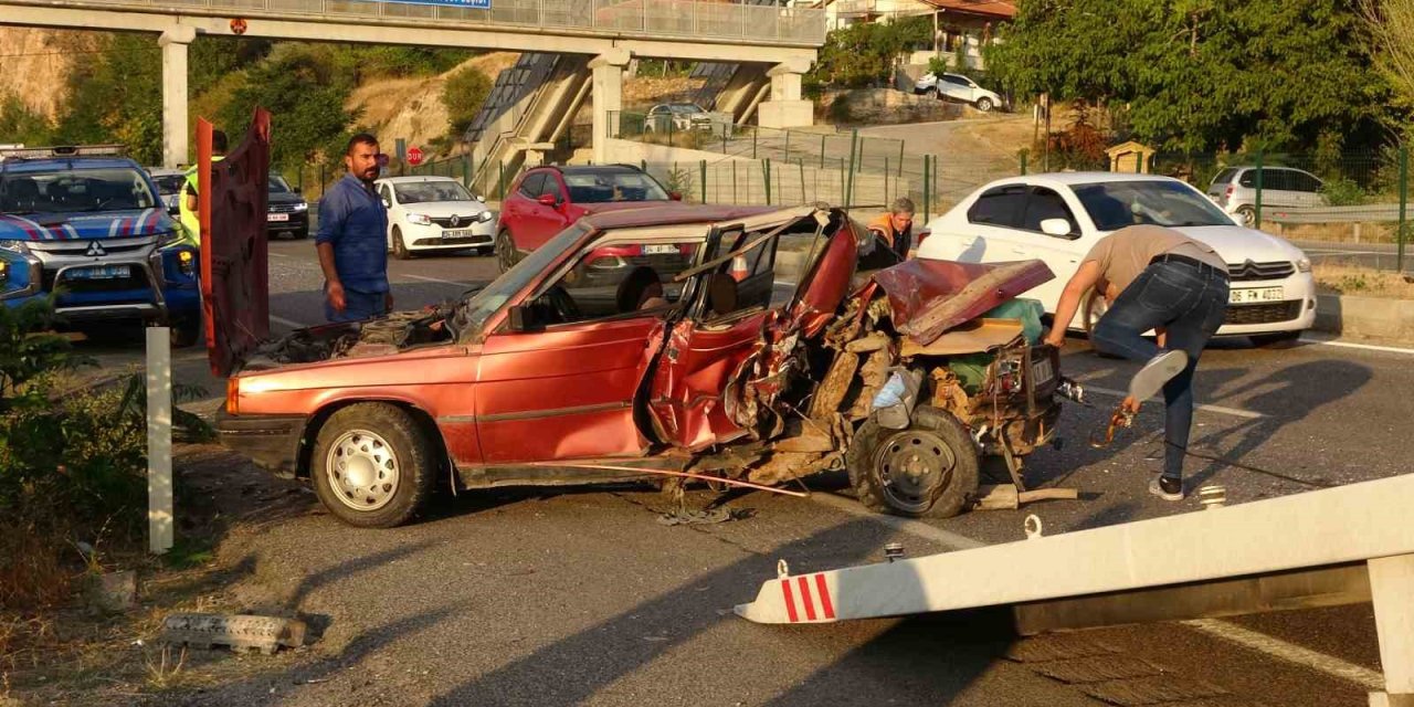 Yozgat’ta trafik kazası: 2 yaralı